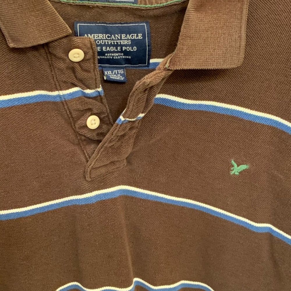 Brown American eagle men’s shirt